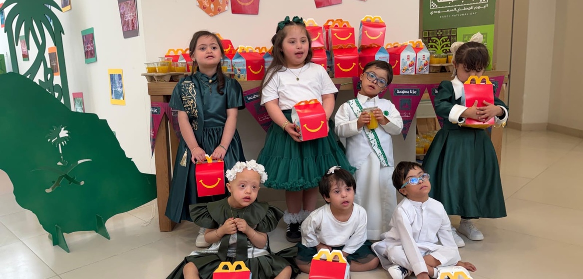 McDonald’s Saudi Arabia Celebrates the 96th Saudi National Day with More Than 1,500 Children with Disabilities Across 9 Cities in the Kingdom