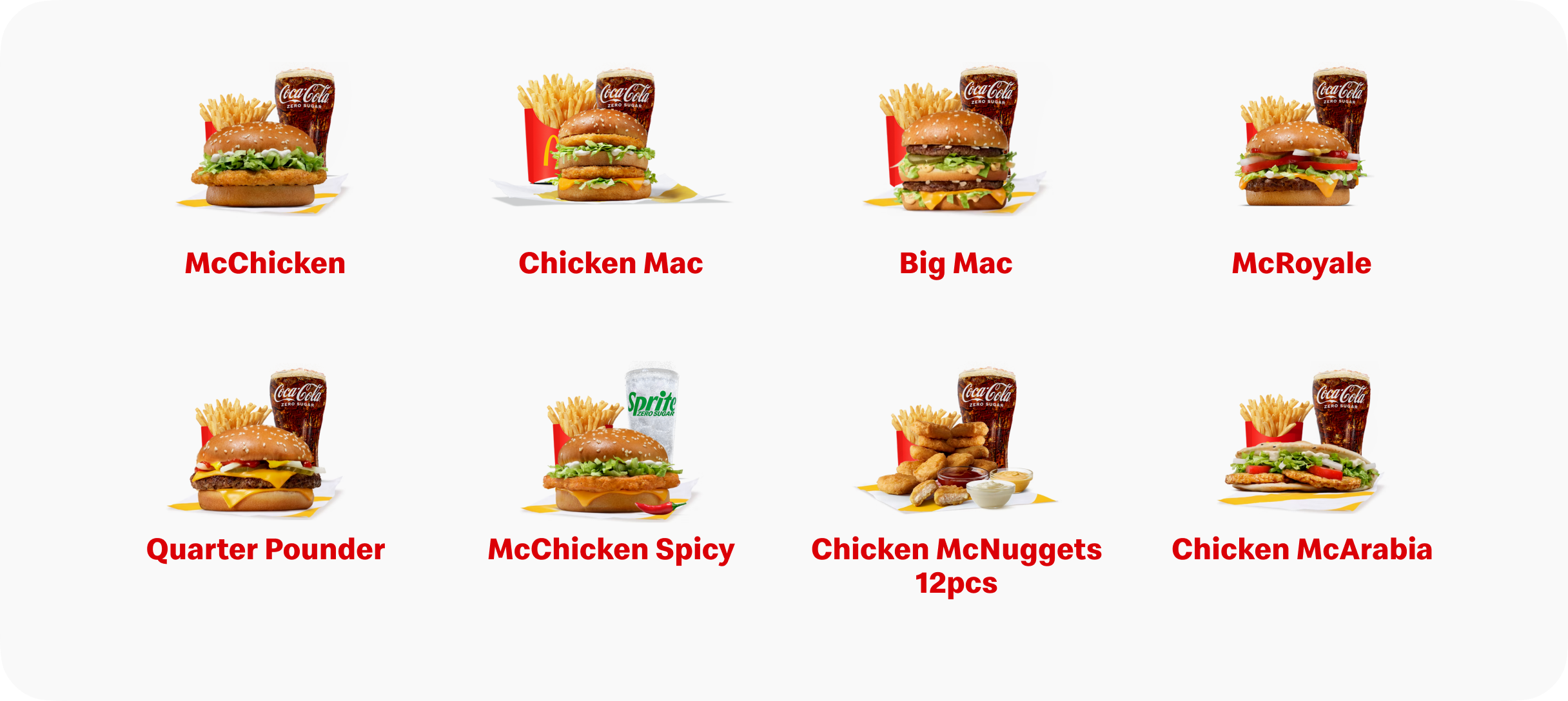 Our available Hapy Mal options