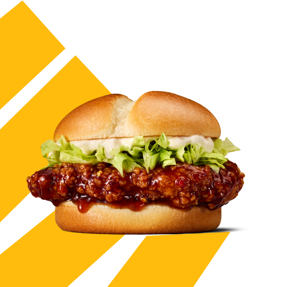 Korean sticky bbq McCrispy