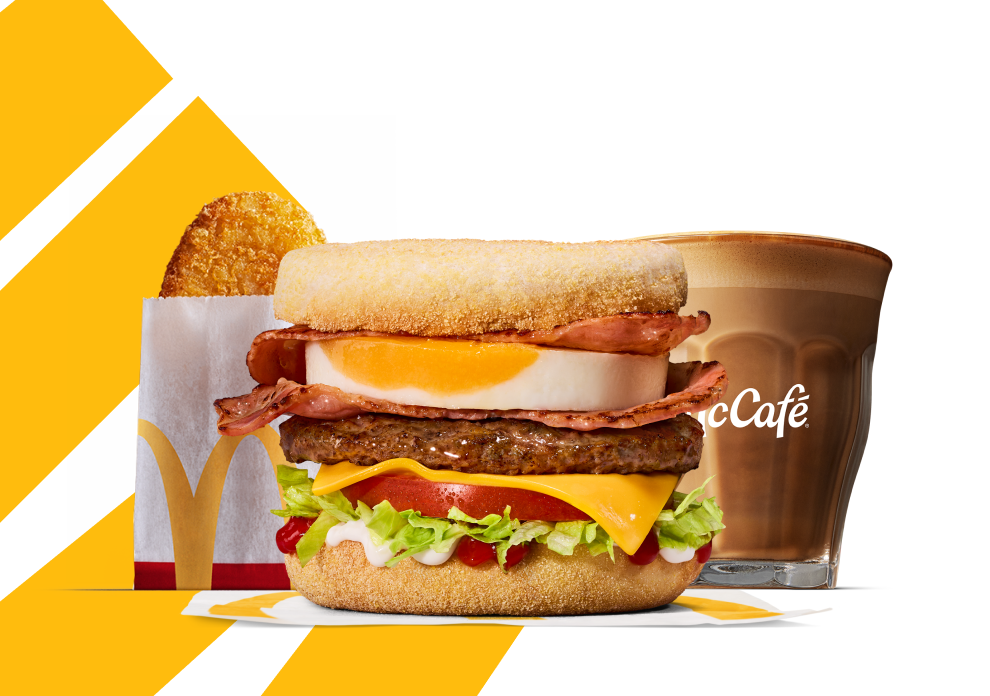 Brekkie Deluxe, mcdonalds new drink, mcdonald's new burger, mcdonald's new menu, new on mcdonalds menu