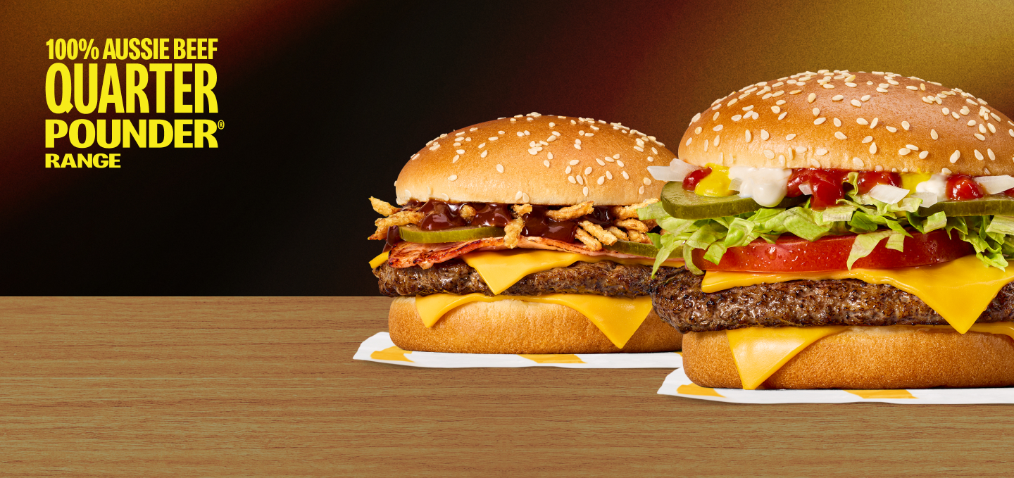 Quarter Pounder Deluxe Range