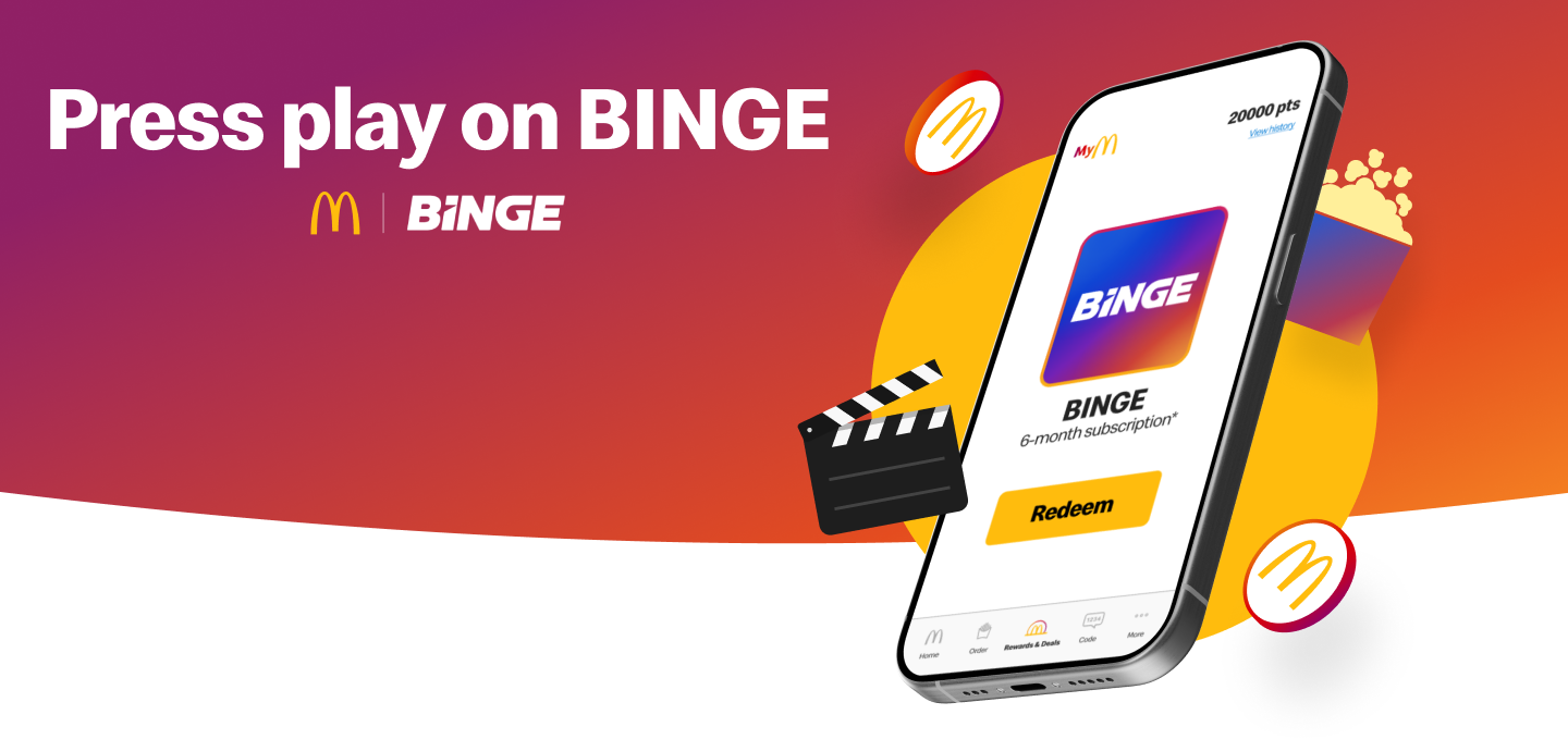 mymaccas binge partnership