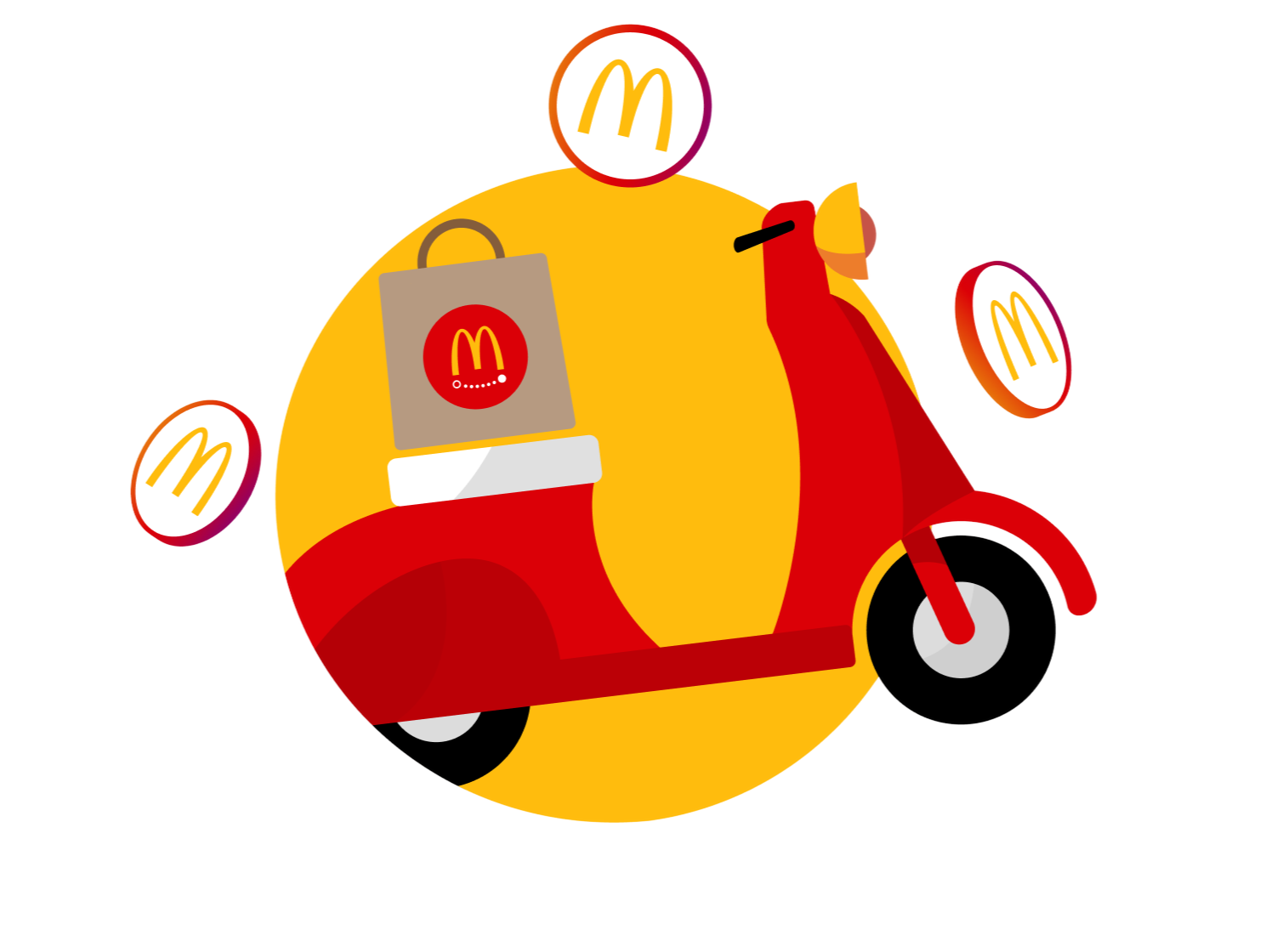 Track and enjoy your order, how to get mcdonald's delivery, how do i order mcdonald's delivery, maccas home delivery