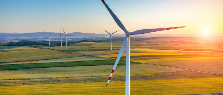Employee holding happy meal toy
