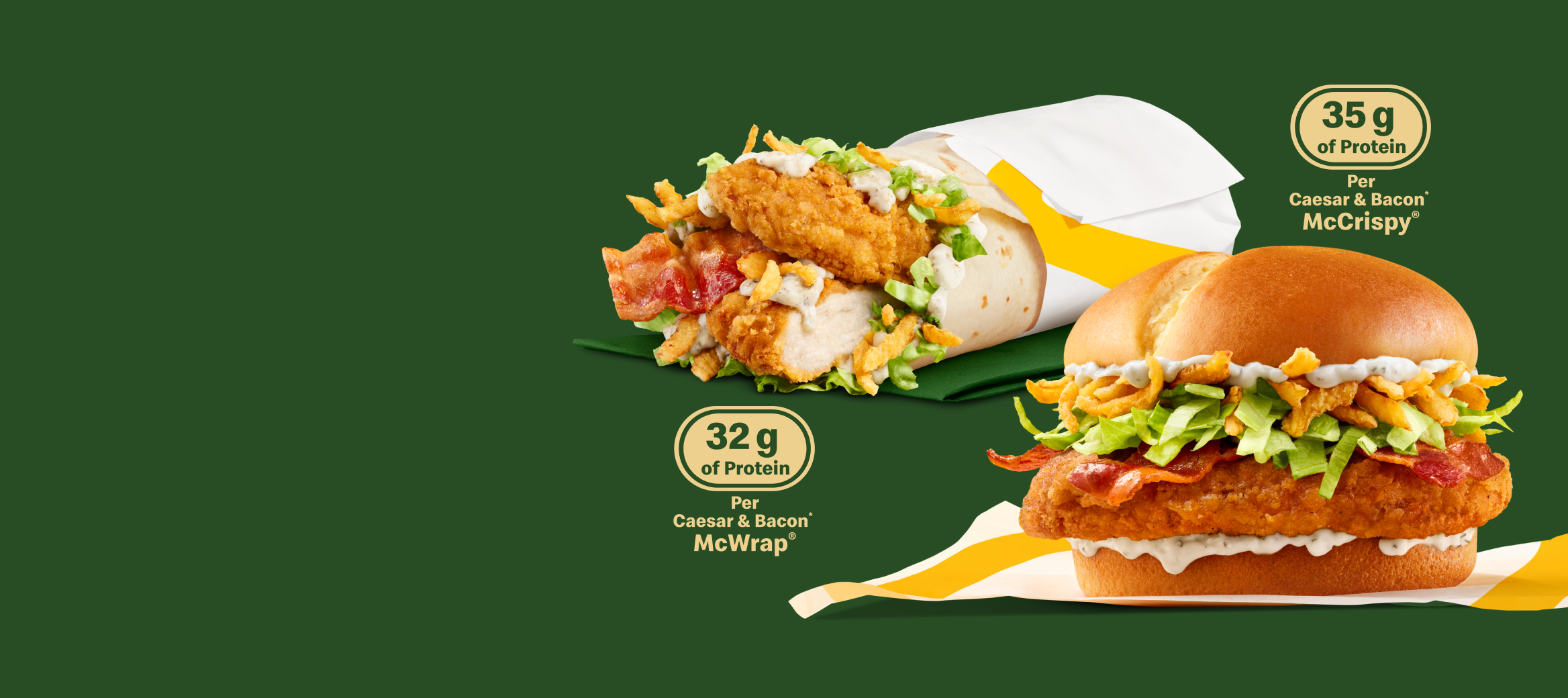 Meet the all-new Caesar lineup.