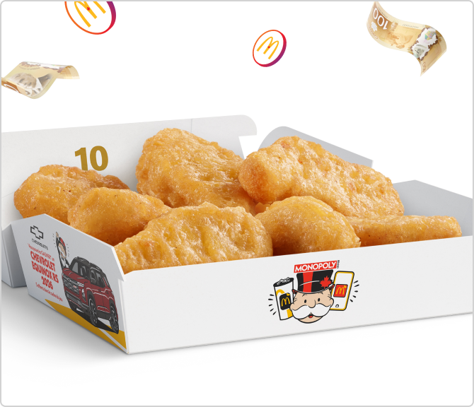 Boîte de Poulet McCroquettes