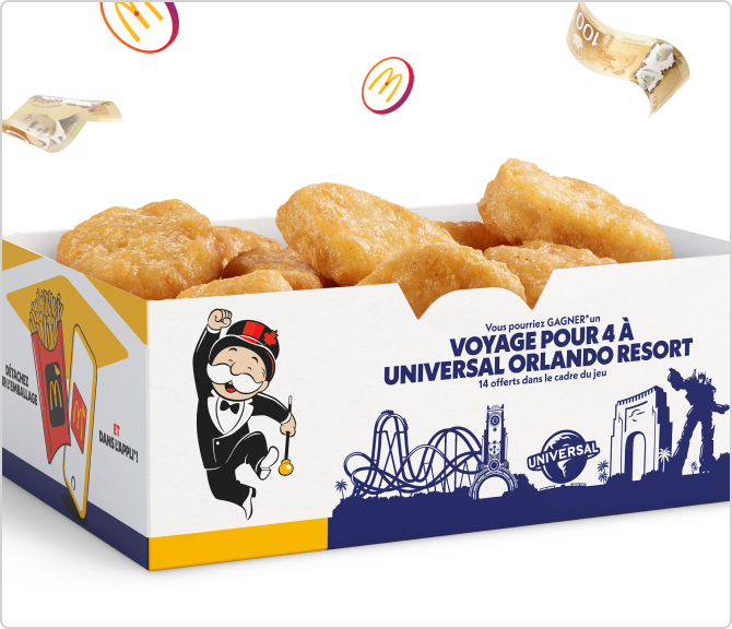 Boîte de Poulet McCroquettesMD