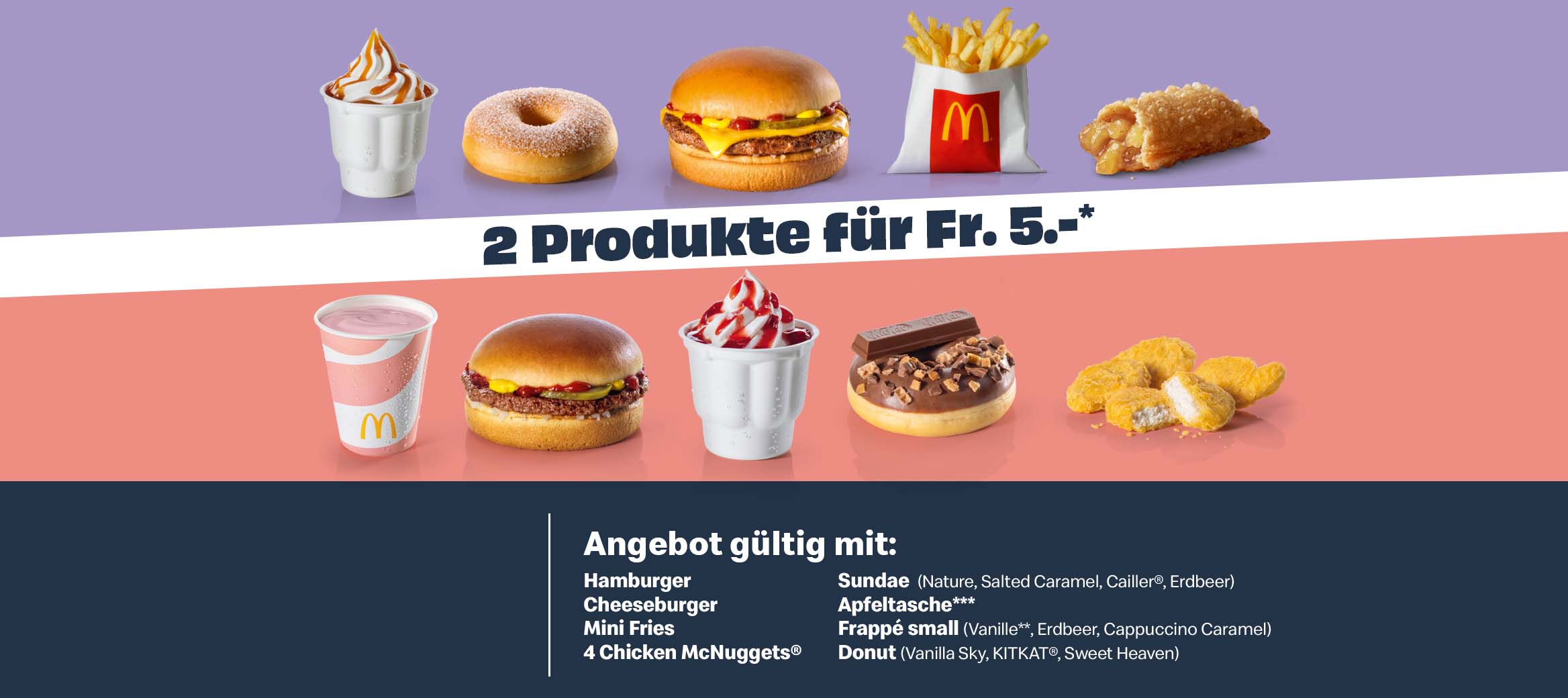 Mc Donald 2 for 5