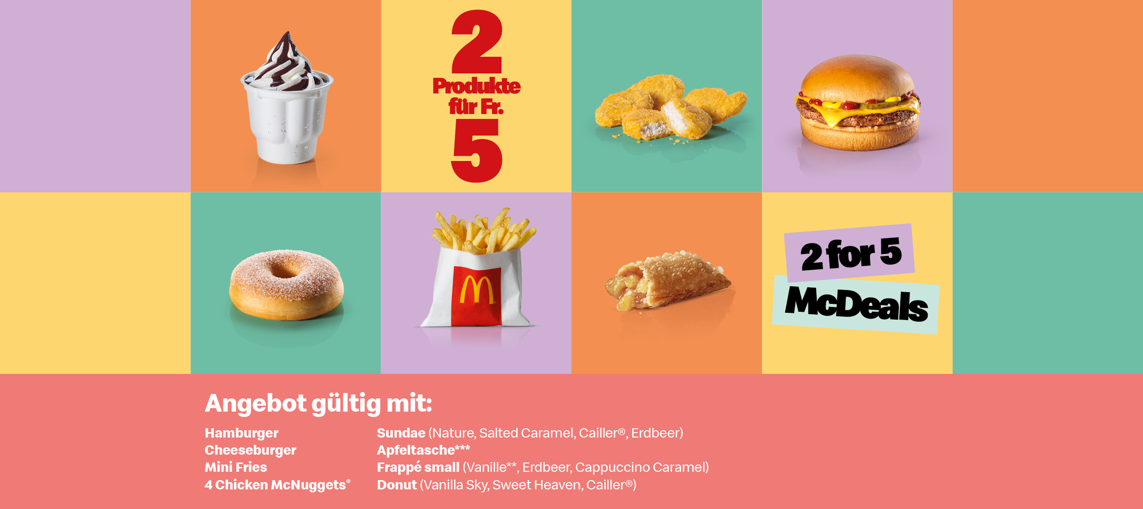 Mc Donald 2 for 5