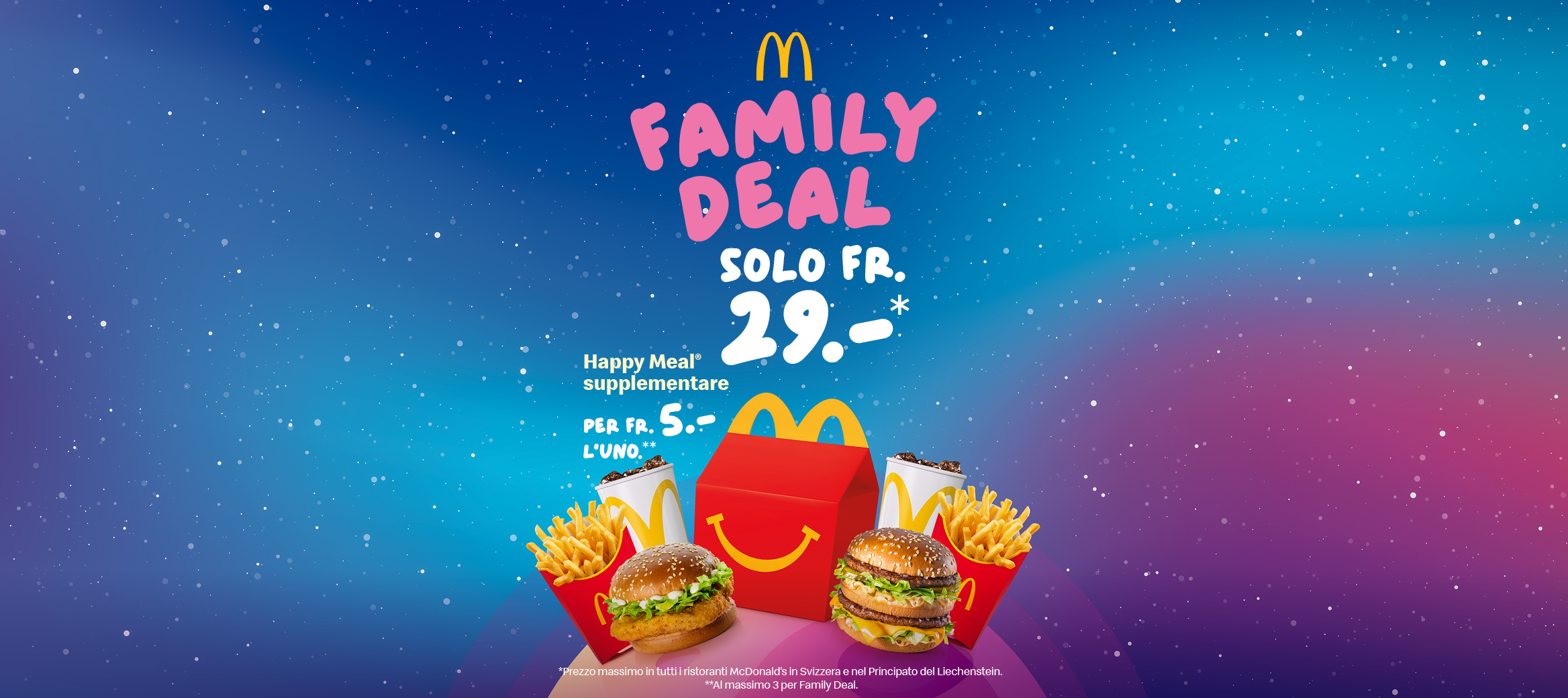 Family deal 2 menu medium