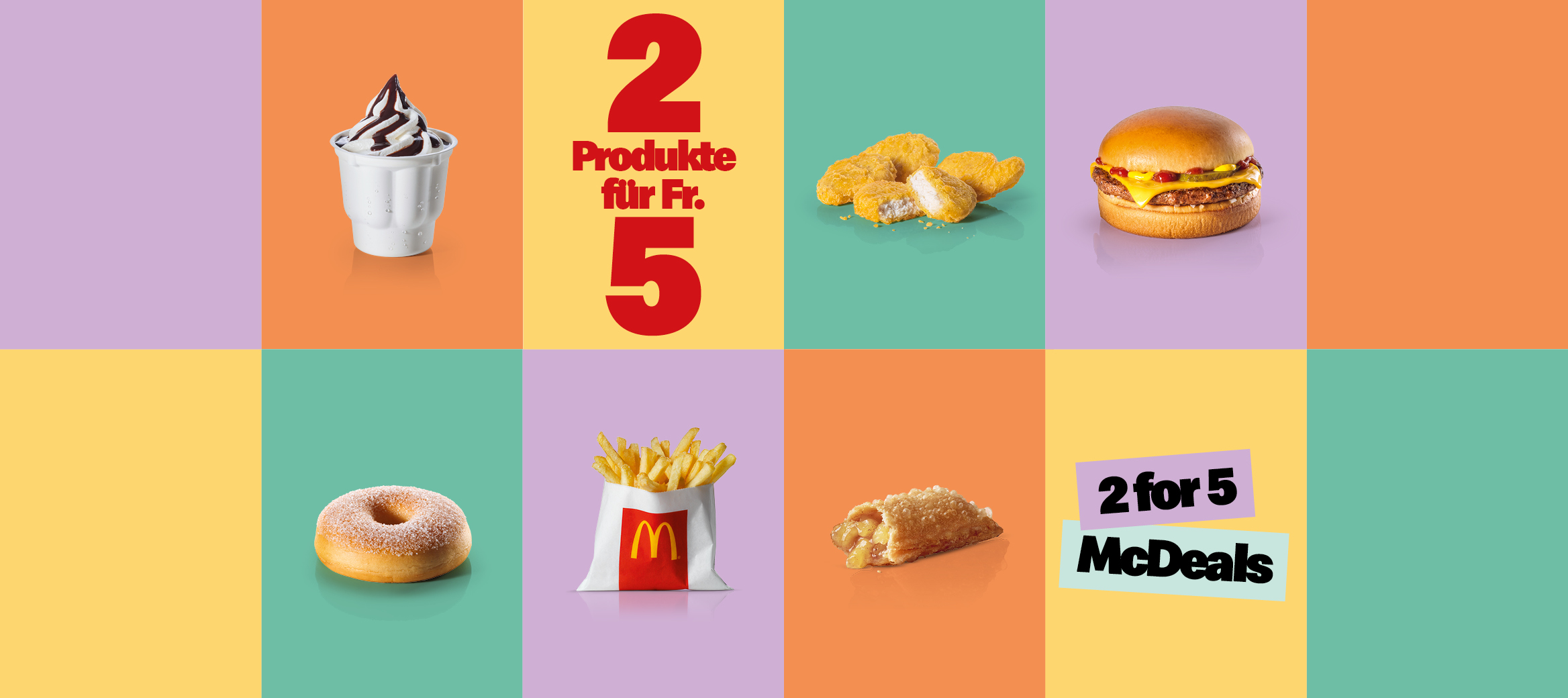 mc donald deal 2 for 5