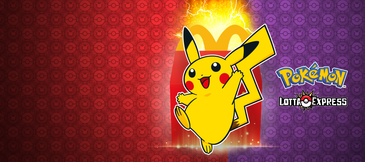 Le carte dei Pokémon nell’Happy Meal®.  