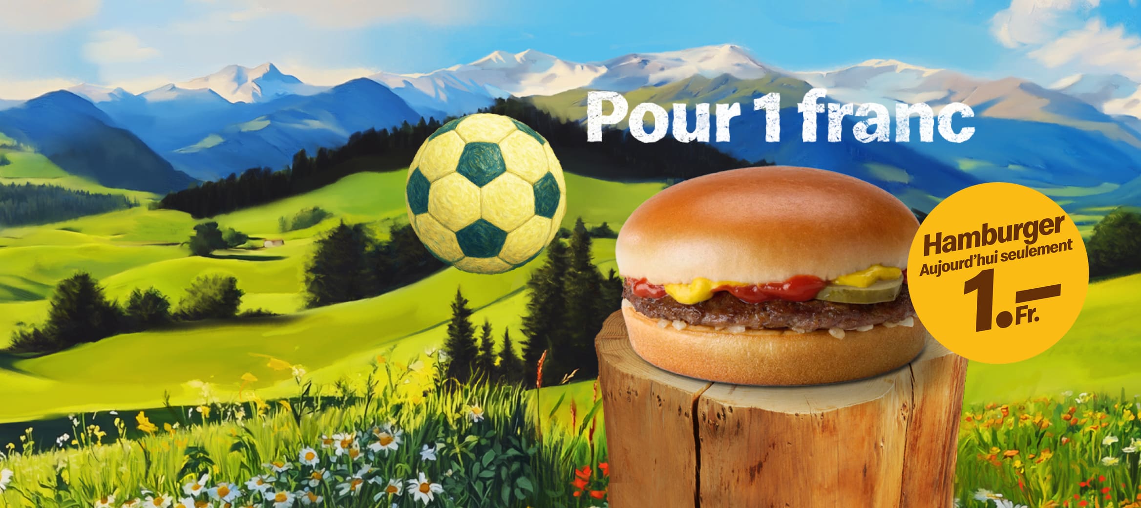 hamburger 1 franc