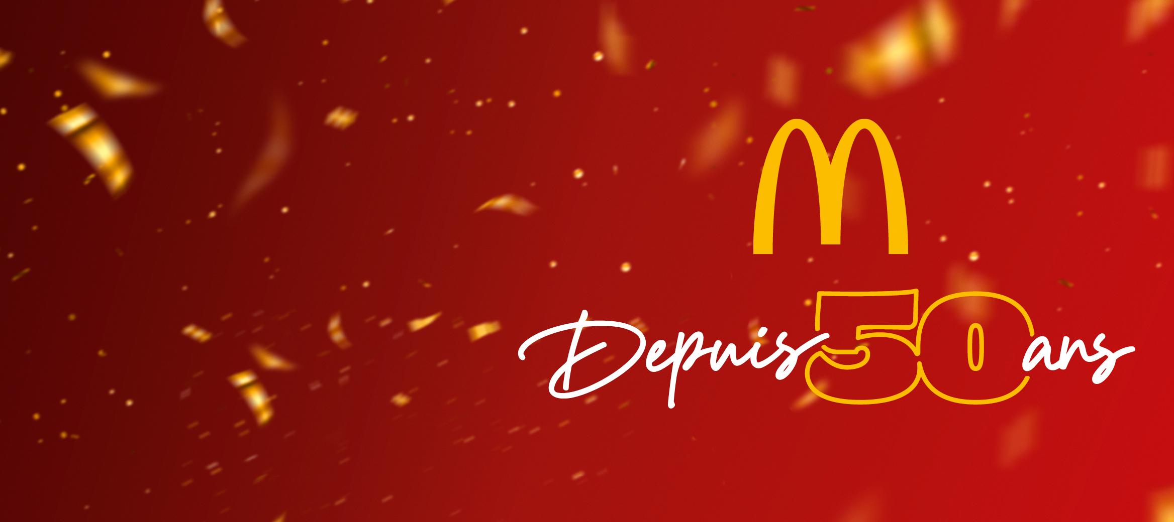 McDonald's Suisse 50 ans - Menu Nostalgie