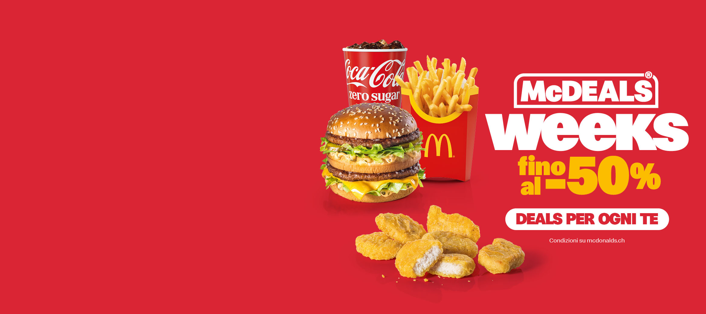 offerta McDonald's Svizzera
