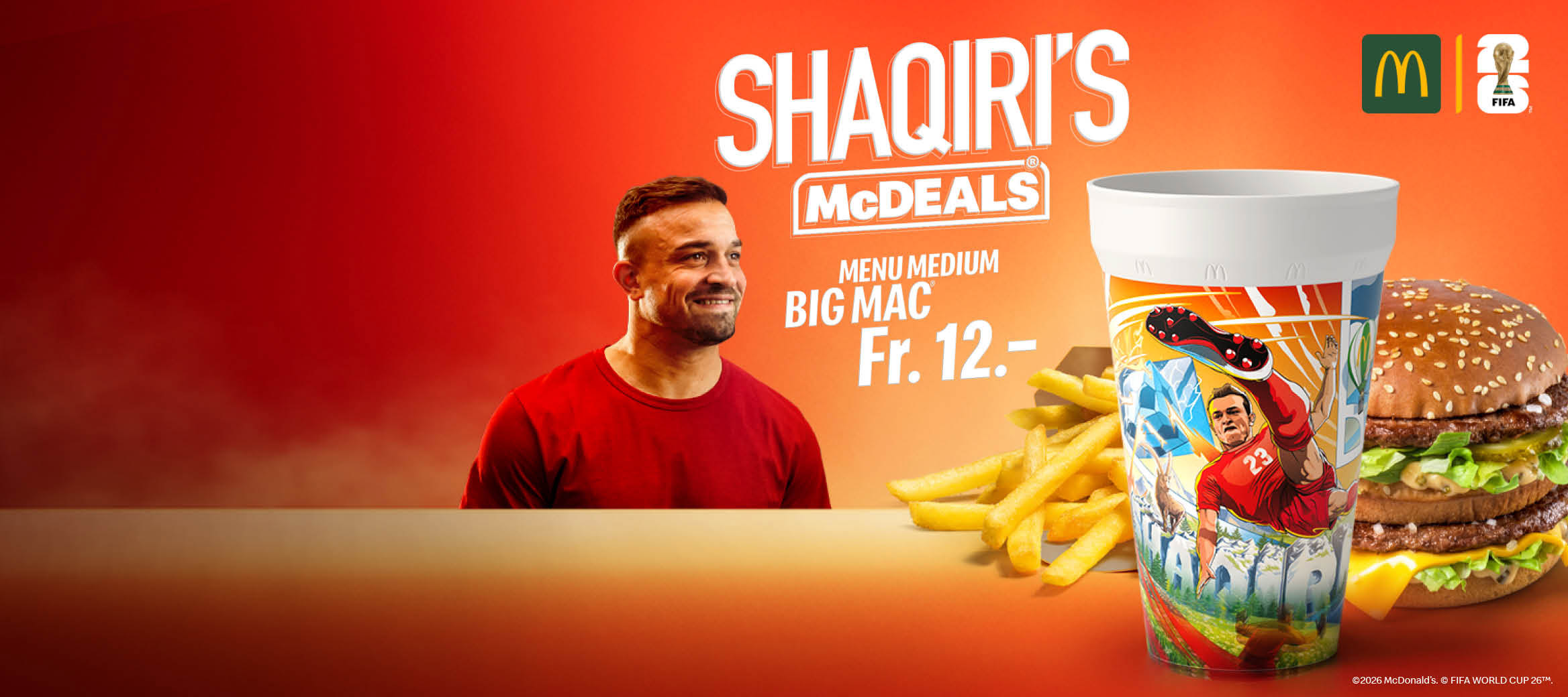 McDonald's Fußball-Spezialmenü