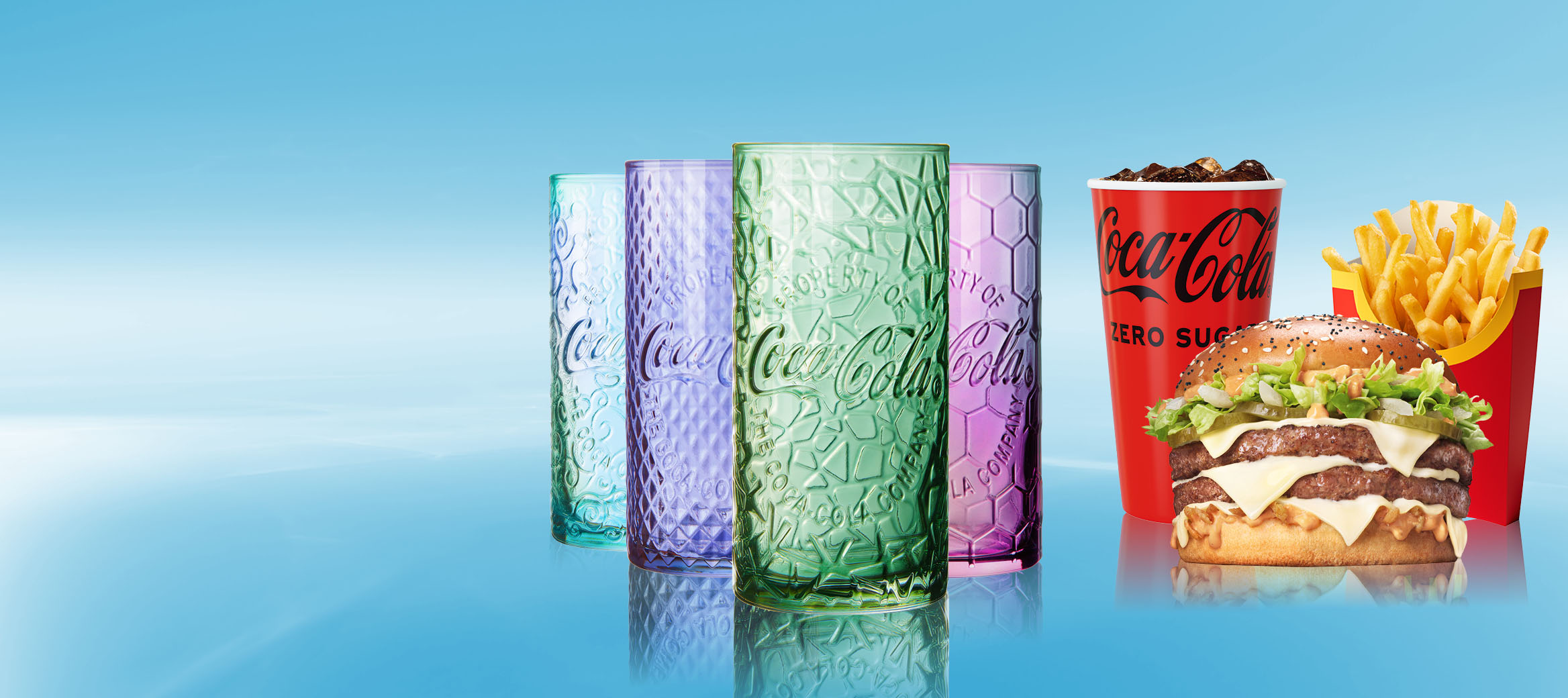 ab wann gibt es die coca cola gläser bei McDonald's