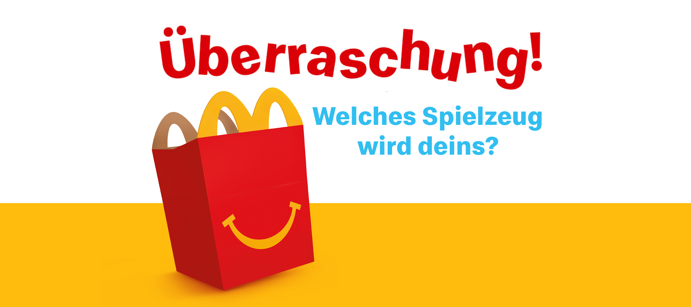mcdonadl's happy meal spielzeug