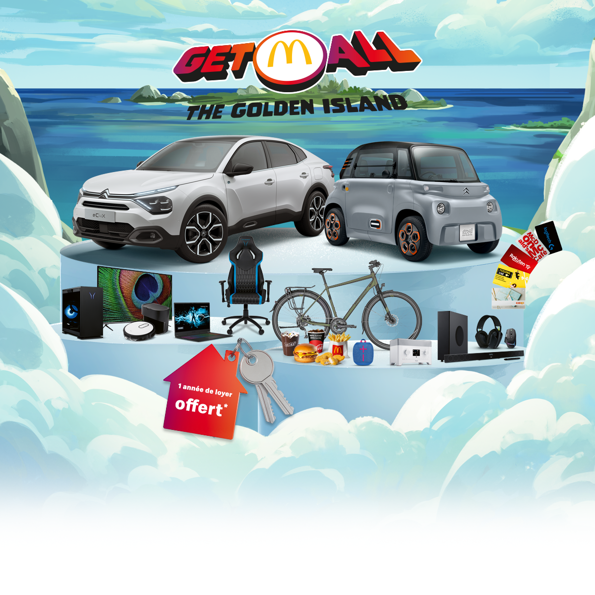 Gagne de super prix avec le jeu Get M All dans l’app McDonald's® ! 