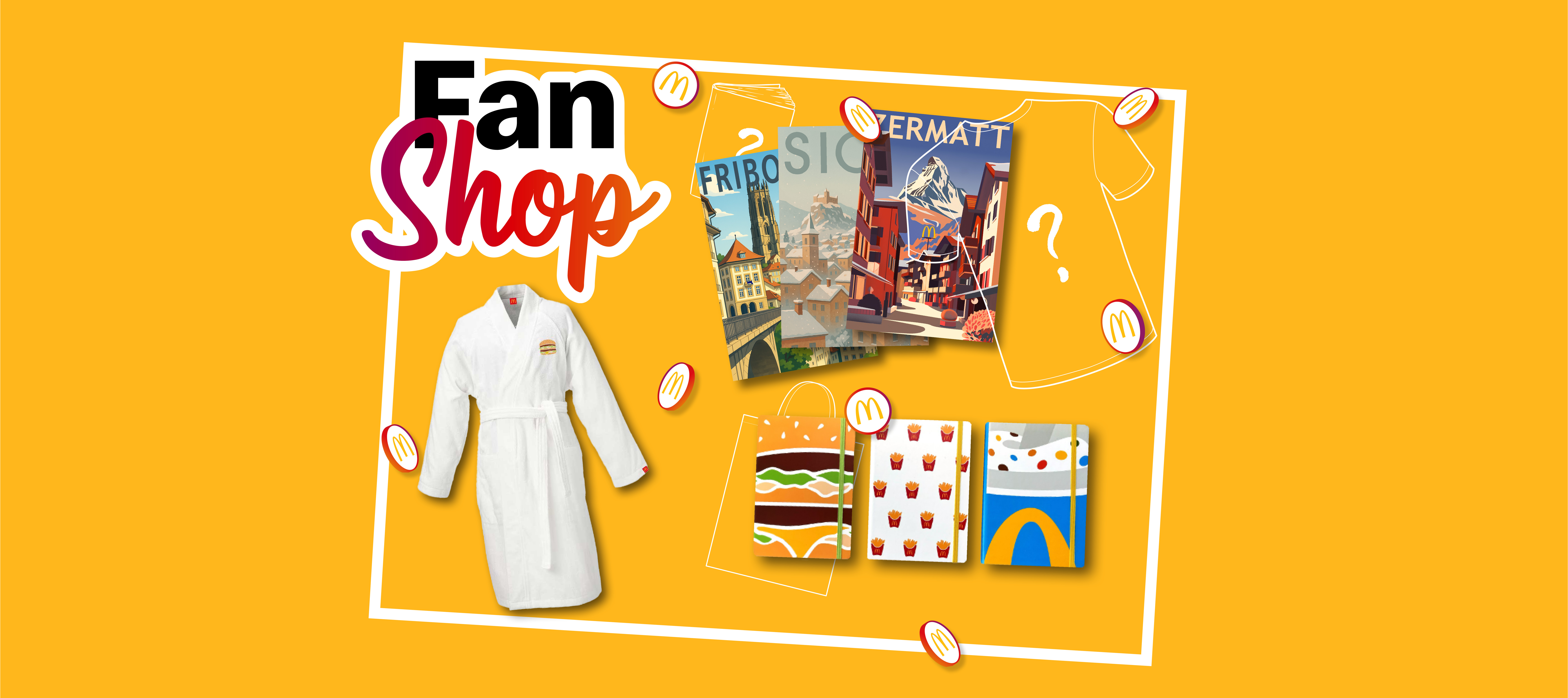 Der McDonald's FanShop in deiner App!