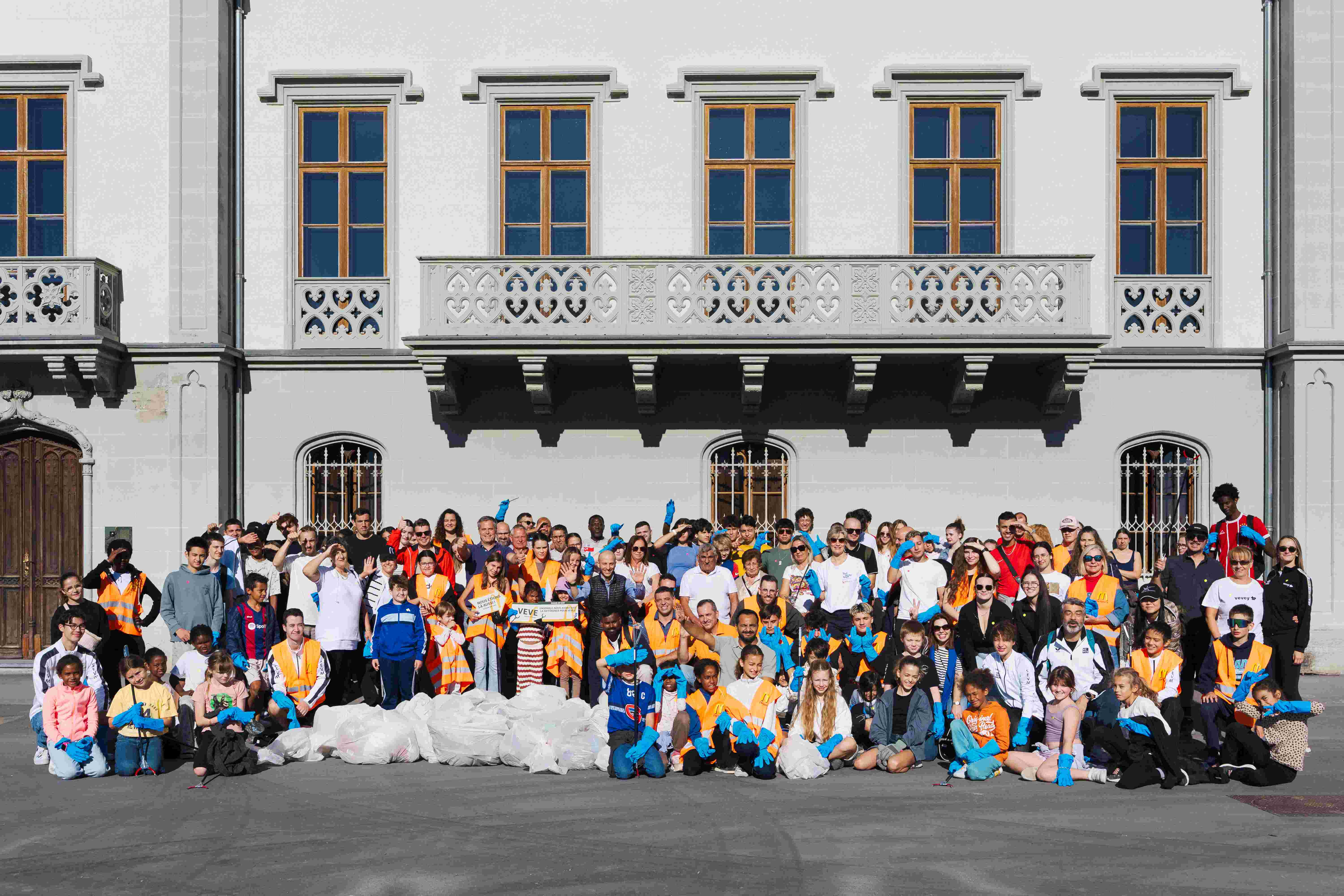 Clean up day McDonald's  Vevey