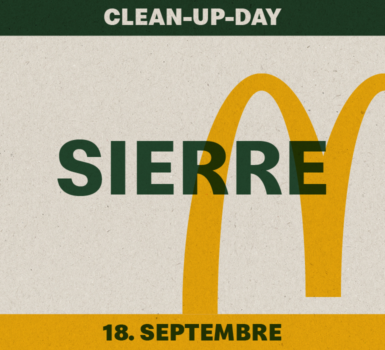 clean up day McDonald's 