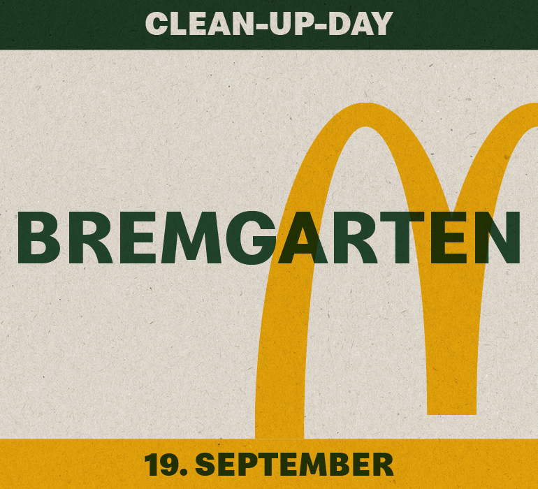 clean up day McDonald's 