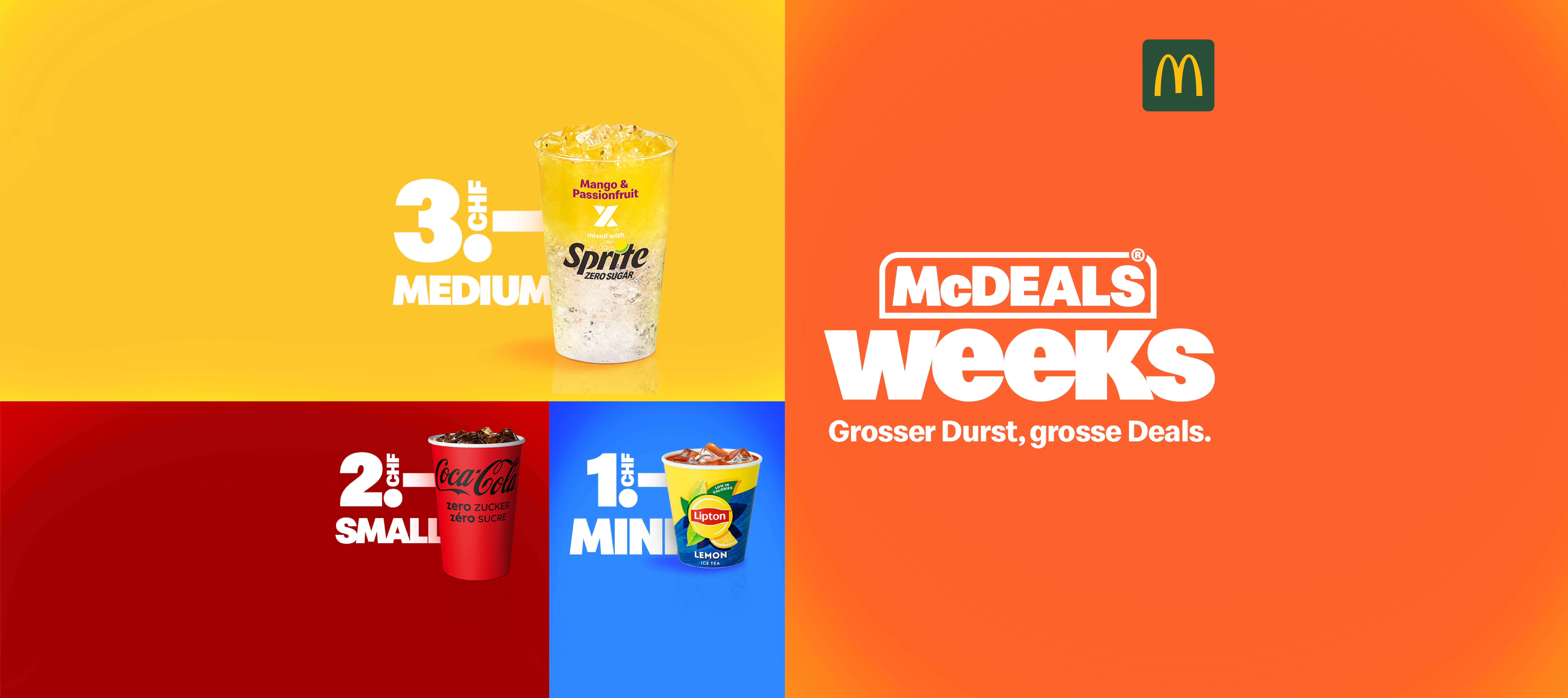 McDonald's getränke kalt