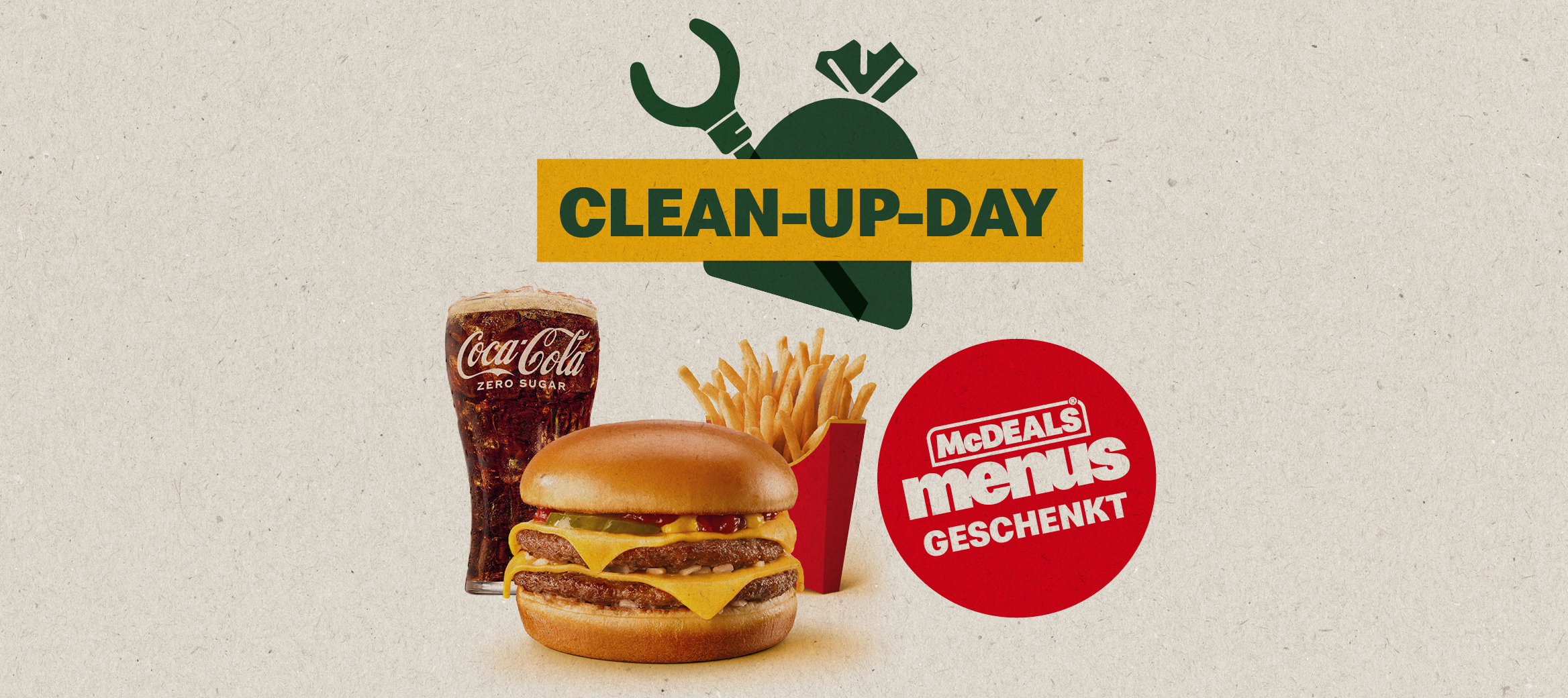 Clean up day McDonald's 2026