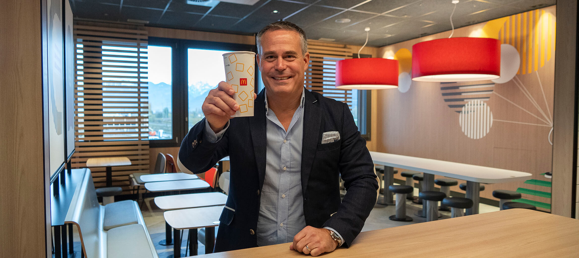 McDonalds Christophe Chappuis licenziatario