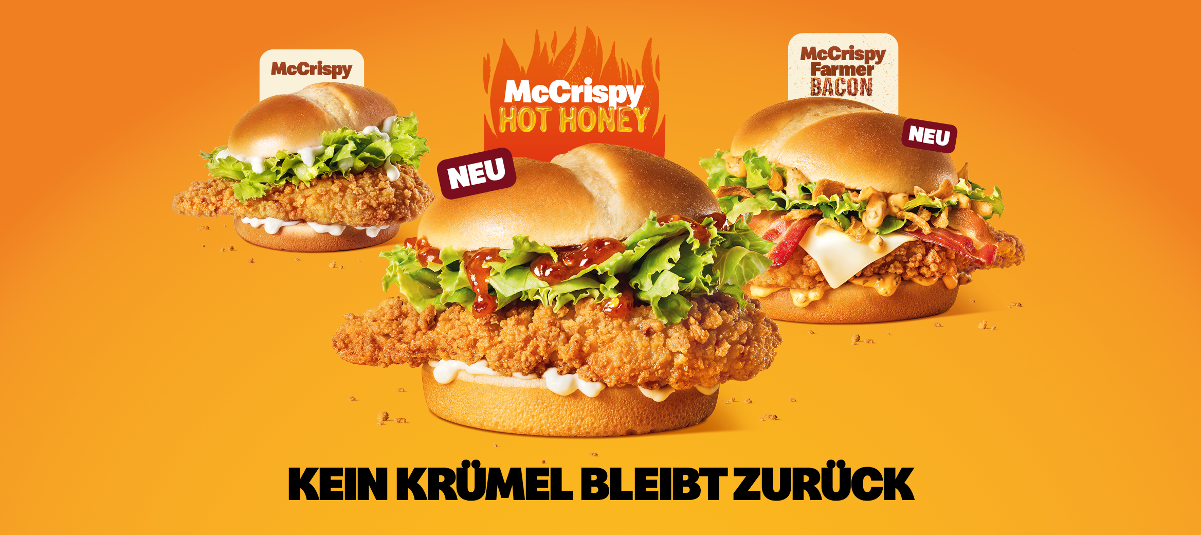 crispy chicken burger