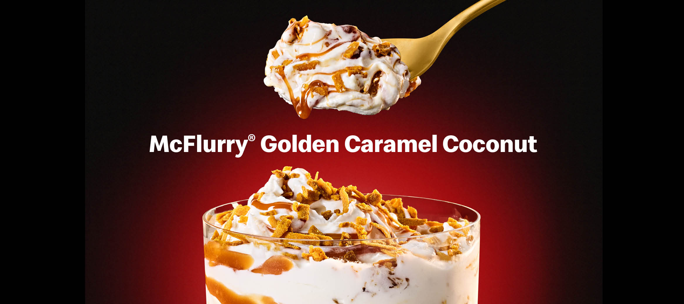 McFlurry Golden Caramel Coconut