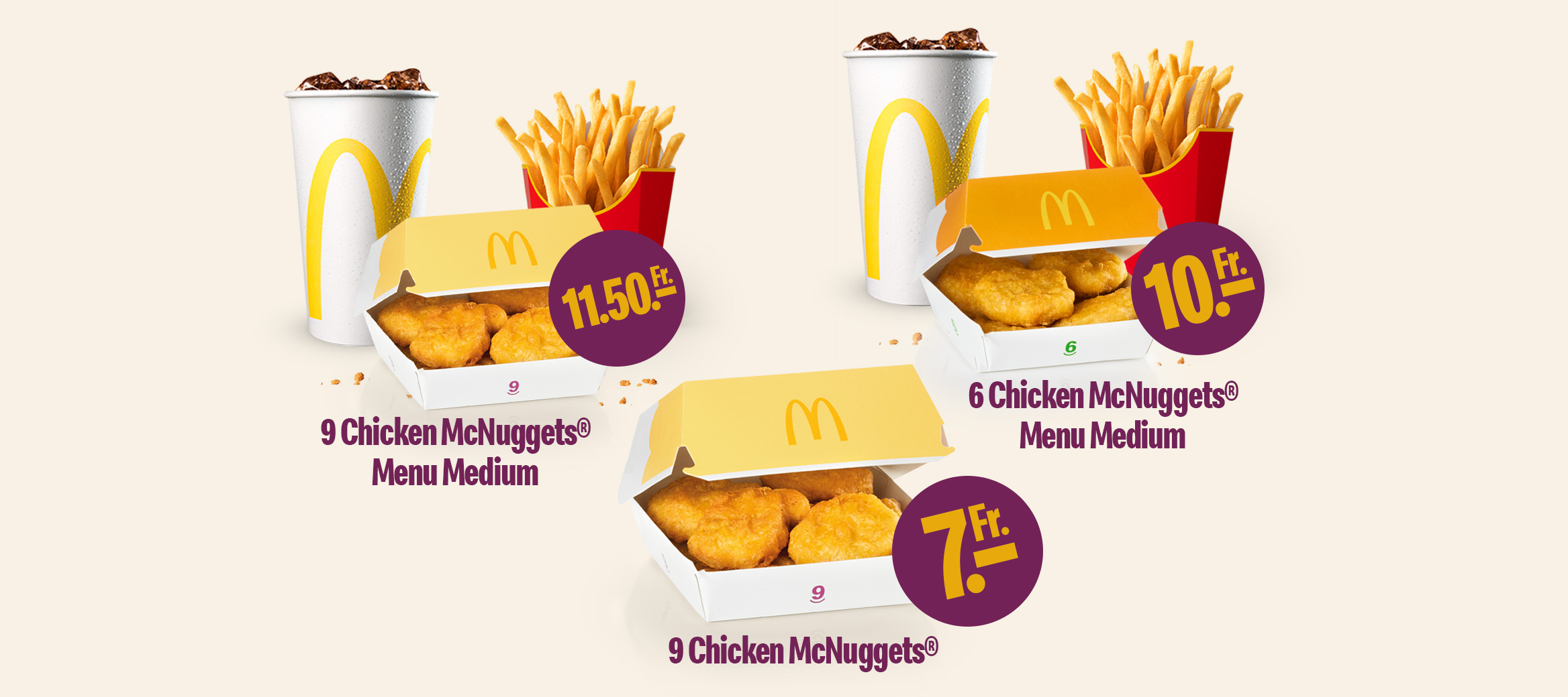 Chicken McNuggets of love