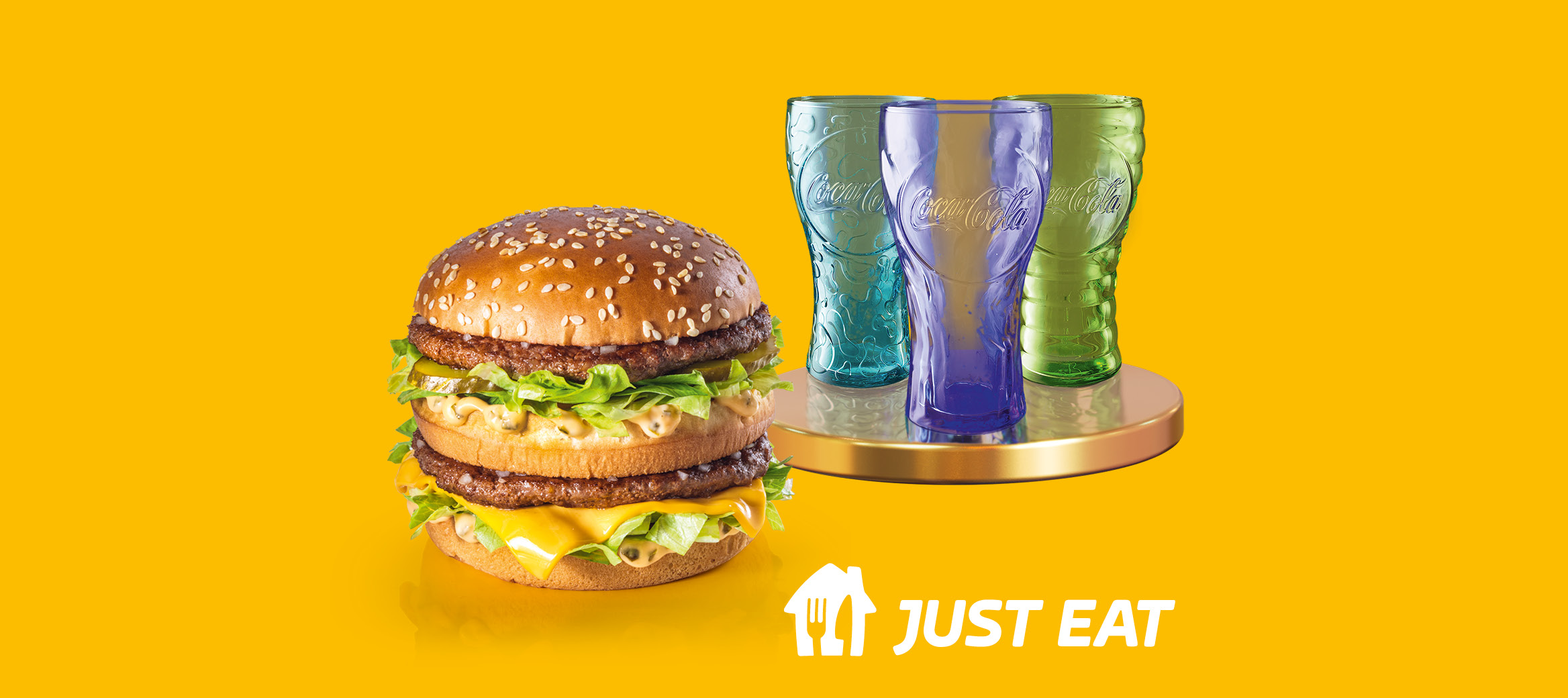 McDelivery x Coke Glass x JET