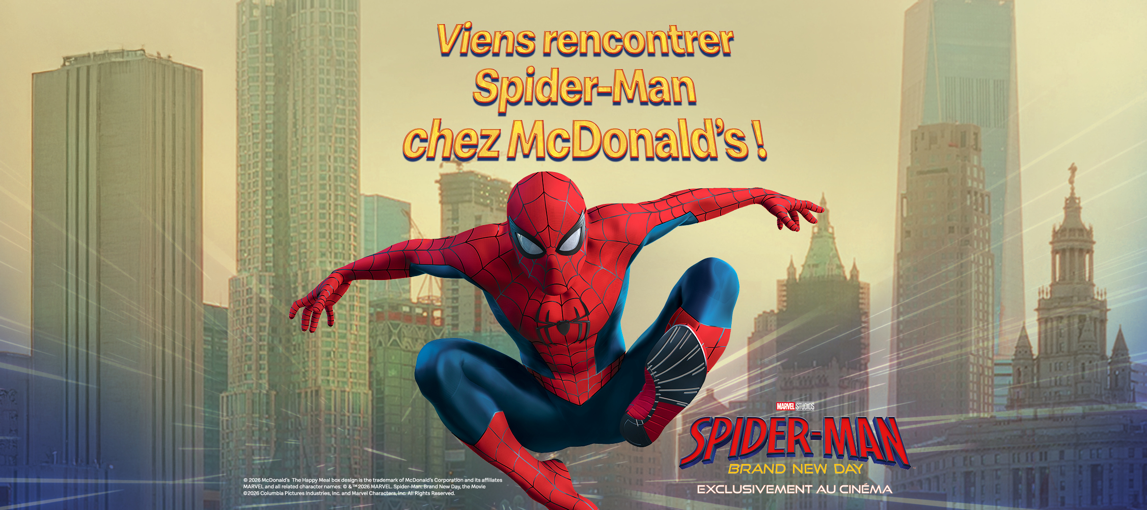 Spiderman McDonald's