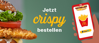 Jetzt crispy bestellen
