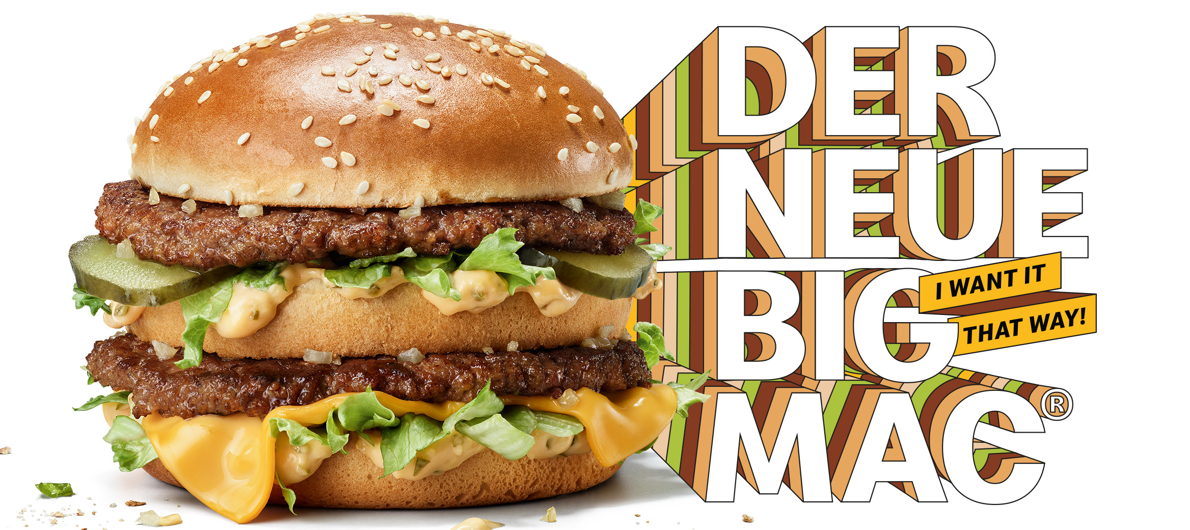 Der neue Big Mac® - I want it that way!