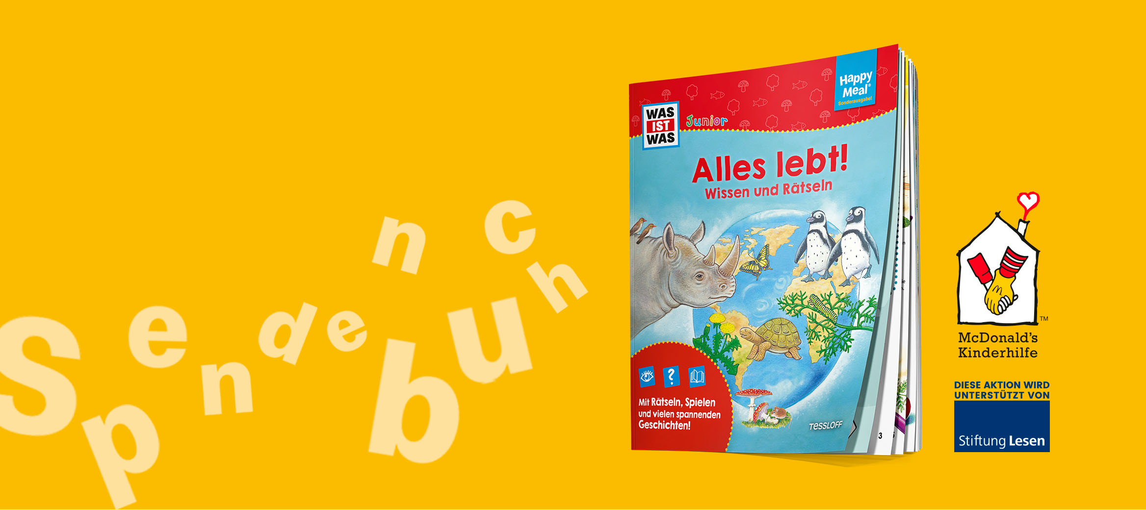 WAS IST WAS Alles lebt! - Wissen und Rätseln