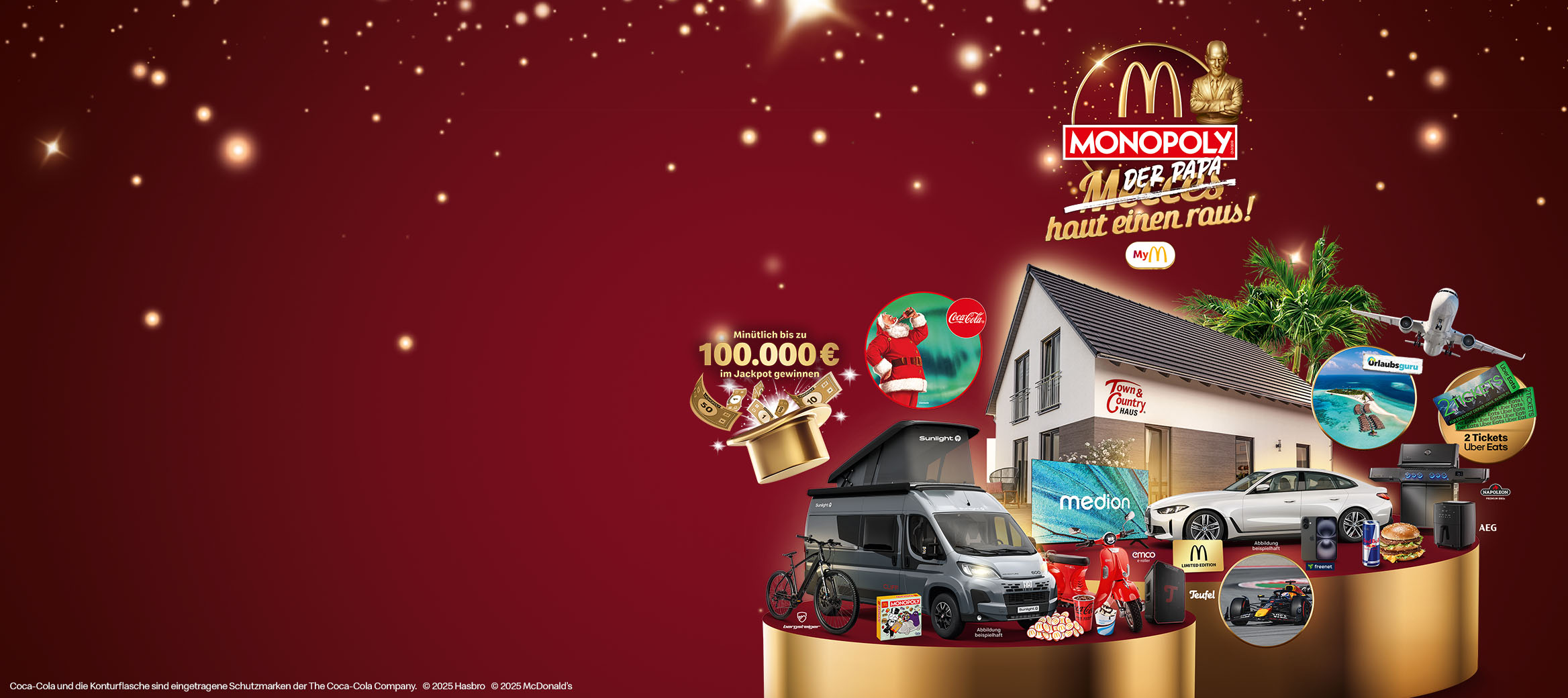 Übersicht aller Monopoly Preise und Kampagnen Logo