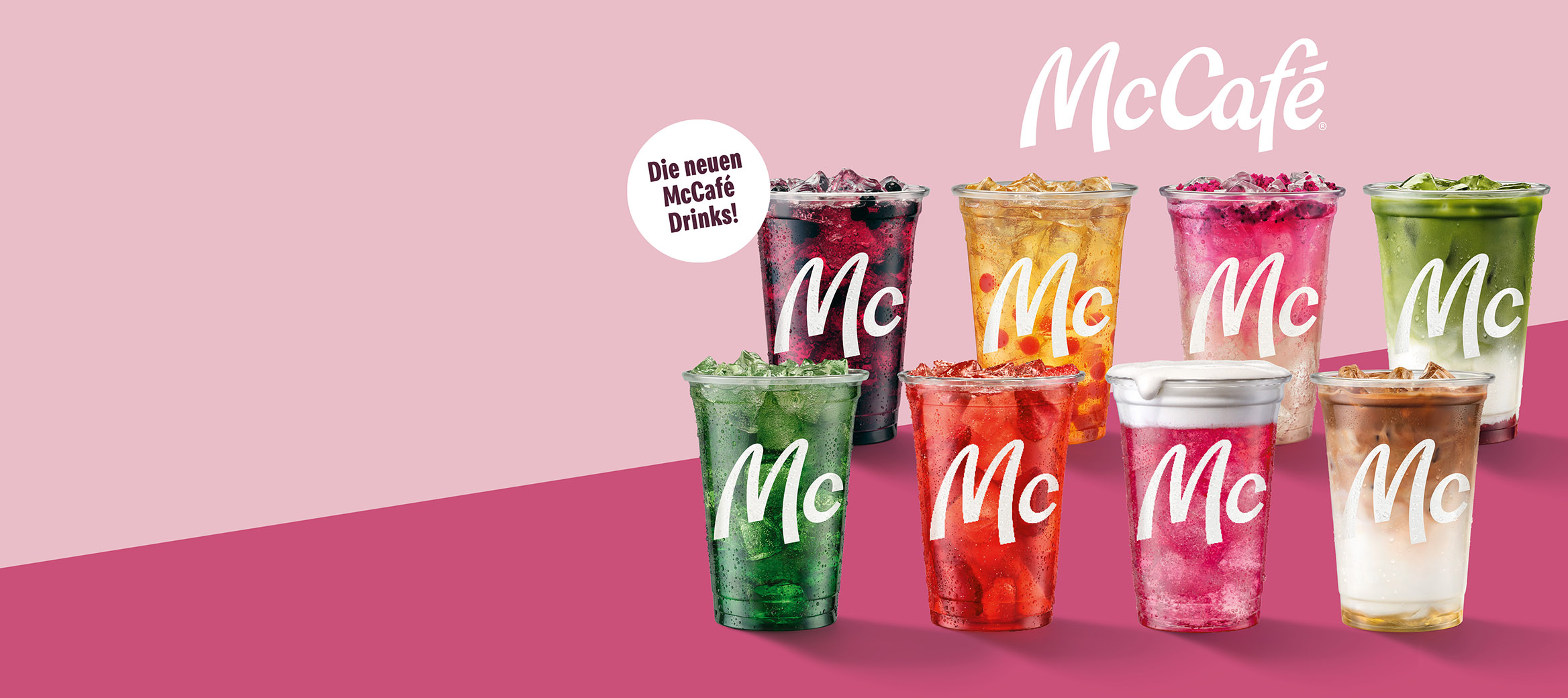 Die neuen McCafé Drinks & Sweets!