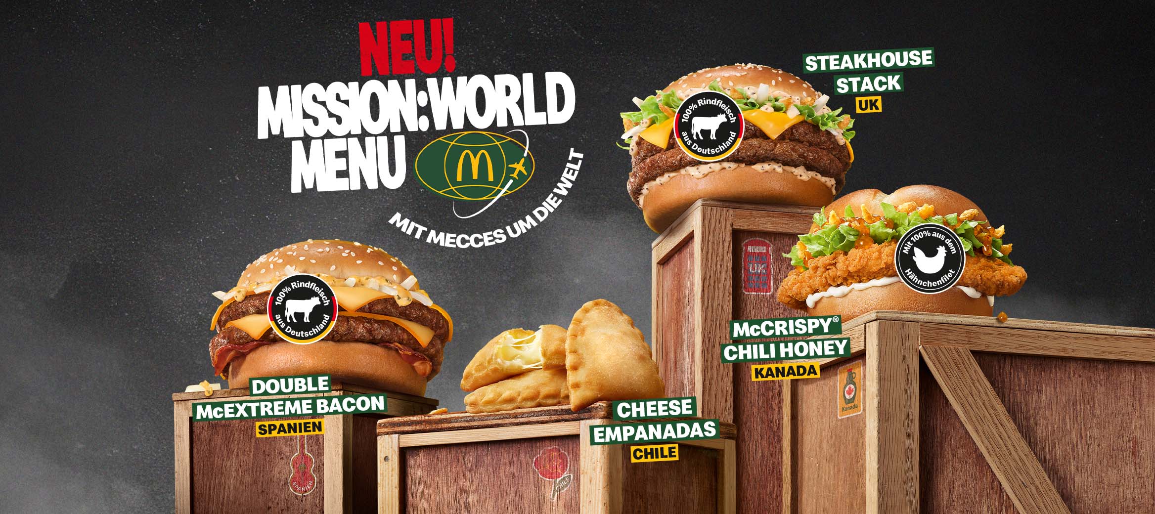  Mission: World Menu. Produkte aus 16 verschiedenen Ländern entdecken