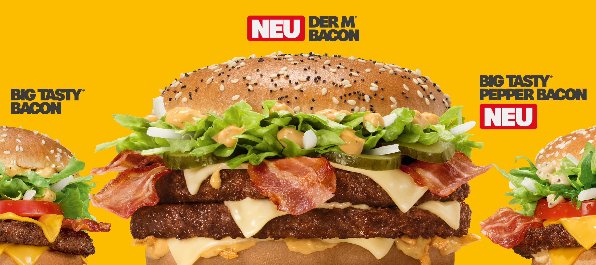 Groß. Größer. Unsere größten Burger.