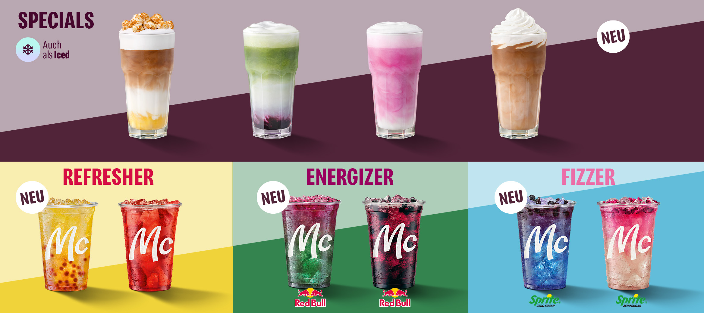 Die neuen McCafé Drinks