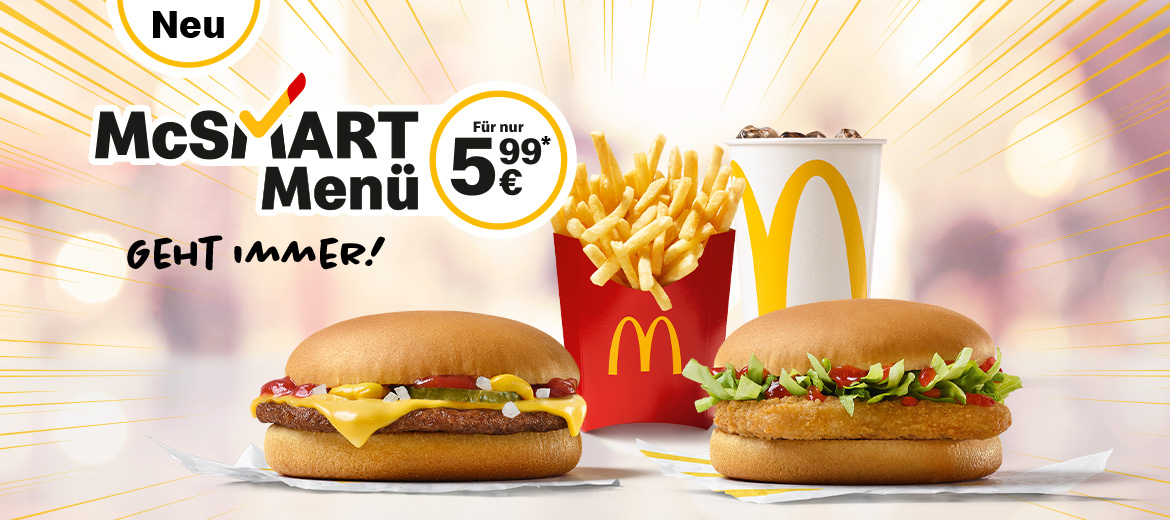 McSmart Menü McDonald's Deutschland