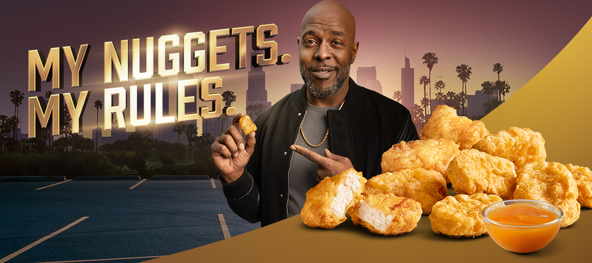 McNuggets mit Claim "My Nuggets, my Rules"