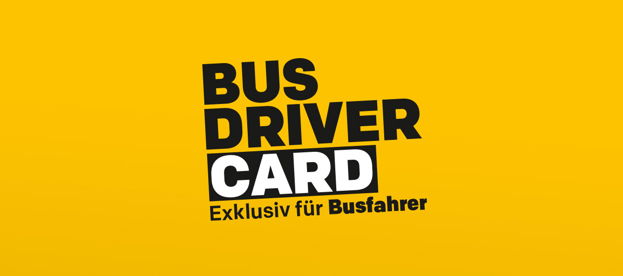 Abbildung: Busdriver Card - Exklusiv für Busfahrer