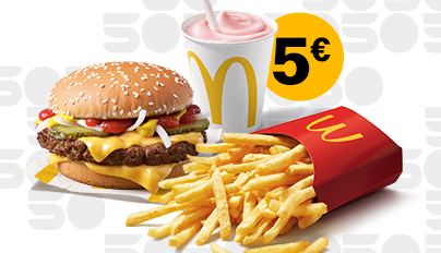 50 Jahre McDonald’s 1971-Menü