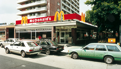 Erstes Restaurant 1971