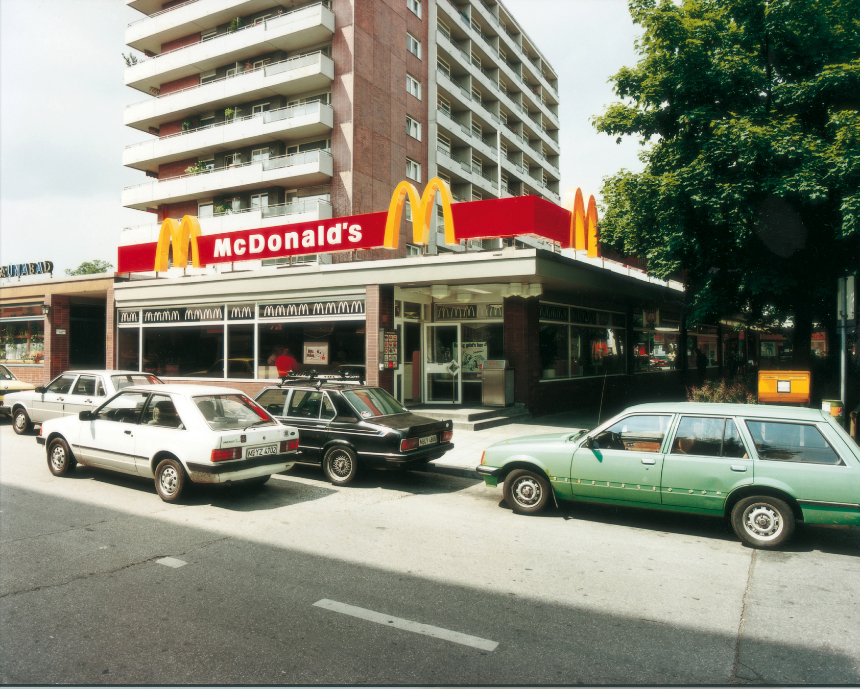 Erstes McDonald's Restaurant in Deutschland  1971