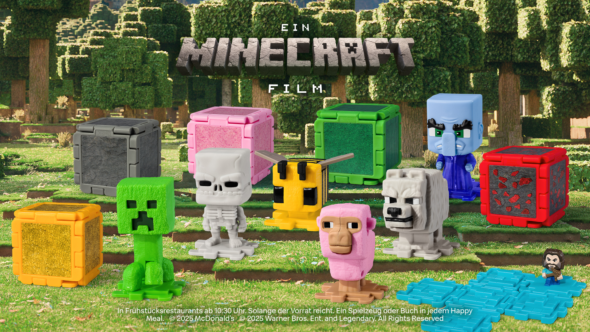 Das Minecraft Film Happy Meal